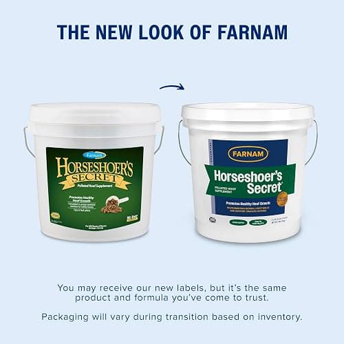 Farnam Horseshoer's Secret Pelleted Hoof Supplement for horses promotes healthy hoof growth, 11lb., 30 day supply thumbnail 2
