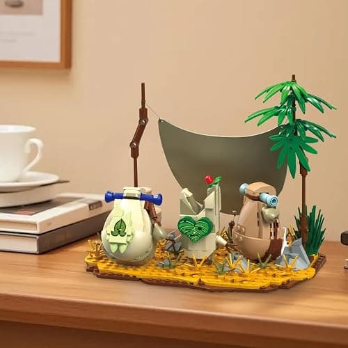 Koroks Building Set- Compatible with Lego for Adults, Link’s Forest Spirit Companion Rescue Set for BOTW Fans, Great Toys Gifts for Fans Adults thumbnail 4