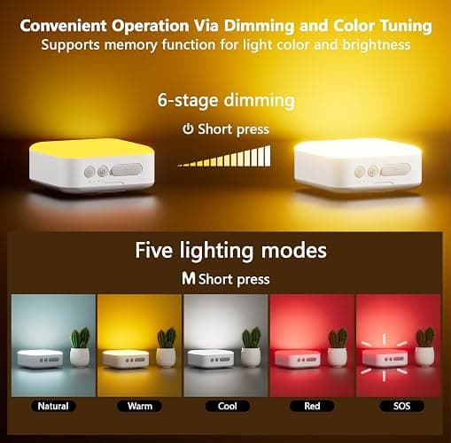 Solar Camping Lantern Rechargeable, 5200mAh Camping Lights 3000LM Camping Lights up to 144 Hours 5 Light Modes, IPX5 Waterproof Lanterns for Power Outages Portable Power Supply thumbnail 3