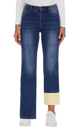 Fleece lined jeans - Image 1