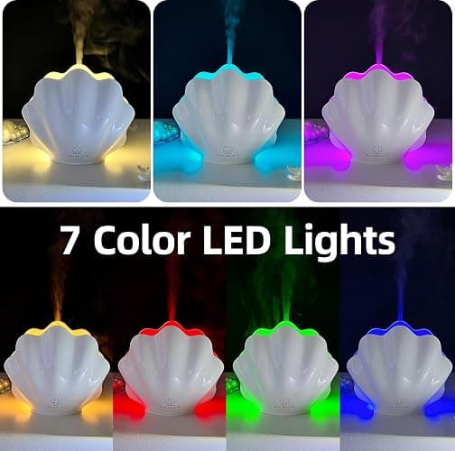 Shell Essential Oil Diffuser with Remote Control thumbnail 5