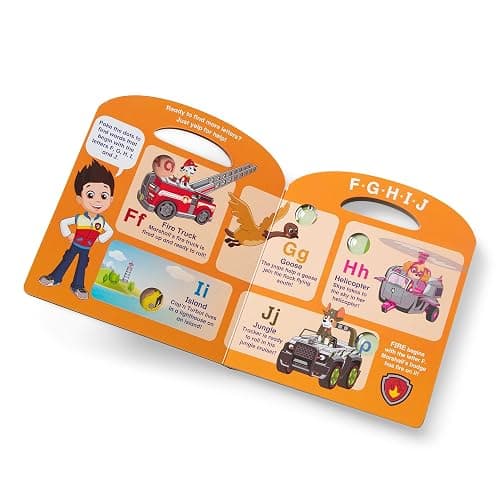 Melissa & Doug PAW Patrol Children's Book - Poke-A-Dot: Alphabet Adventure thumbnail 8