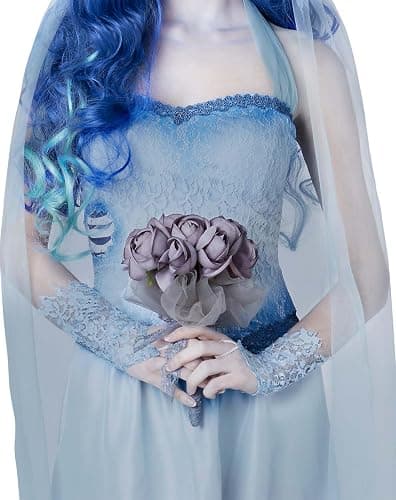 Spirit Halloween Corpse Bride Adult Emily Costume | Officially Licensed | Couple Costume | Corpse Bride Cosplay thumbnail 2