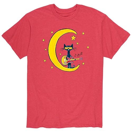 Pete the Cat - Meet Me at The Library - Men's Short Sleeve Graphic T-Shirt - Image 1