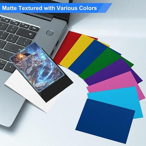 Pink Card Sleeves Fit for MTG, 300 Pieces Standard Card Sleeves for Trading Card Sports Cards Baseball Cards TCG Yugioh Magic(66x91mm), Affordable Sturdy and Nice Shuffling thumbnail 6