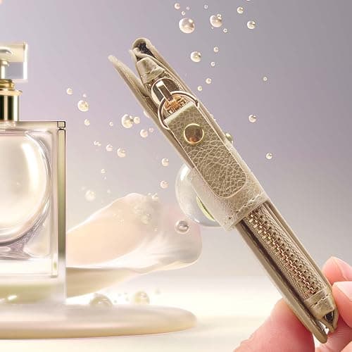Penekin Keychain wallet, Rfid Blocking Credit Card Holder Leather, Zipper Card Case for Women thumbnail 5