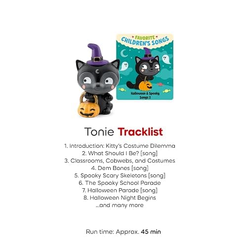 Tonies Favorite Children's Song: Halloween & Spooky Songs 2 Audio Toy Figurine thumbnail 6