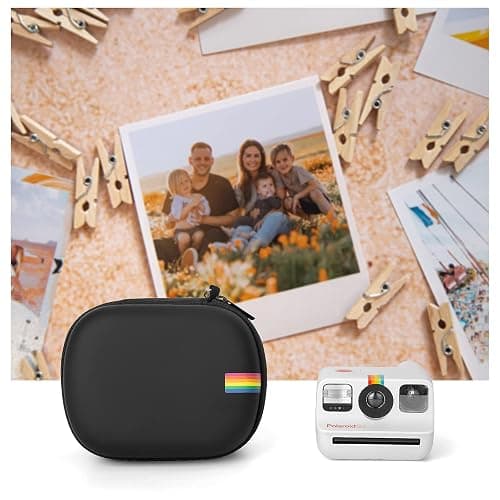 Yinke Case for Polaroid Go 9035/9071/9070 Instant Mini Camera, Hard Organizer Portable Carry Travel Cover Storage Bag (Black) thumbnail 2