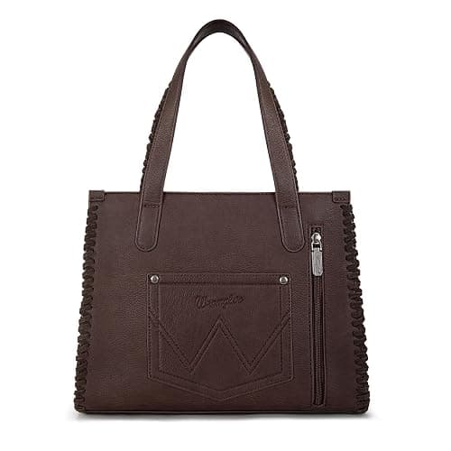 Wrangler Tote Bag Western Handbags Cowboy Print With Crossbody Strap thumbnail 4