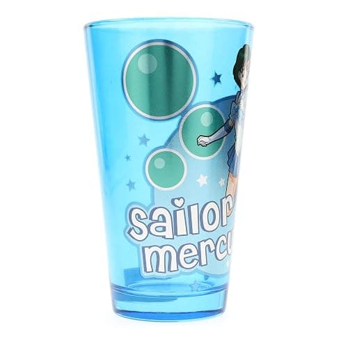 JUST FUNKY Sailor Moon Sailor Mercury 16oz Blue Pint Glass thumbnail 4