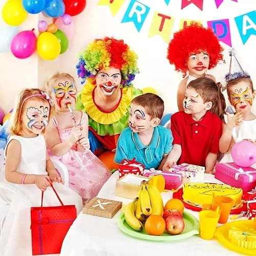 UNIFULL 26 Colors Professional Face Body Paint Kit, Oil Face & Body Paint Kit for Halloween,including 26 Colors Face Paint/Paint Stick/ Brushes/ Special Effects Sticker for Halloween/Fake Blood thumbnail 9