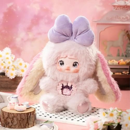 CALEMBOU Plush Blind Box Figures, Kawaii Nommi Another World Series Stuffed Animals Mystery Box Toys, Cute Anime Vinyl Plushies Collectible Birthday Gifts for Girls (Nommi Another World 1pc) thumbnail 5