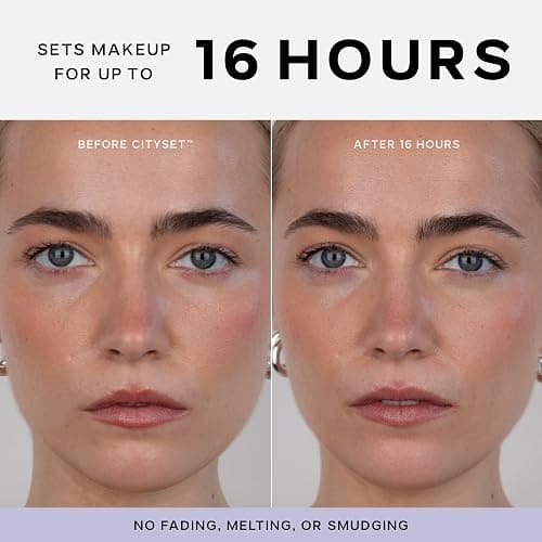Saie CitySet Lightweight Makeup Setting Spray, Vegan (3.21 oz) | Dewy Setting Spray for Makeup, Non-Aerosol, Ultra-Fine Face Mist for Hydrating & Comfortable 16-Hour Wear thumbnail 2