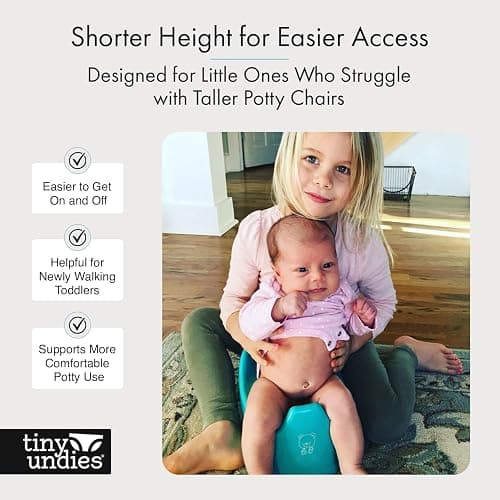 The Baby Potty - Mini Potty | Early Potty Training | Elimination Communication | Portable & Lightweight | Promote Independence | Child Training Toilet (Sage Green) thumbnail 4