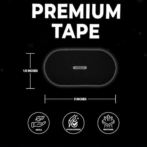 YellowRiver Quality Tape-(60 Packs) for Clothes and Fashion – Sticky & Easy to Tear Black Fabric Tape, Low Sensitivity Skin, for Various Different Types of Lingerie thumbnail 2