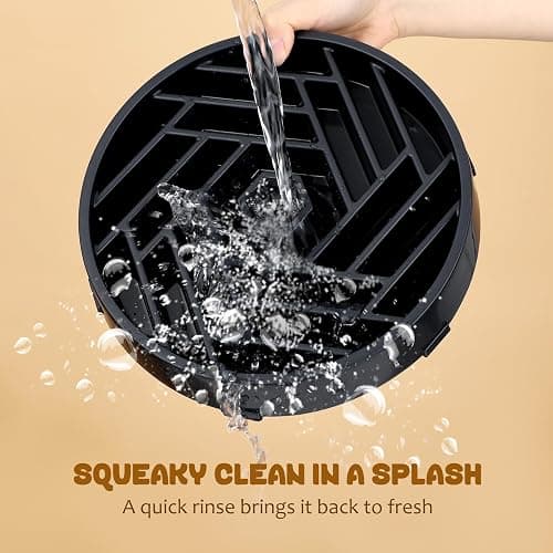 WHIPPY Slow Feeder Dog Bowl, Puzzle Maze Design to Slow Down Eating, 3-Cup Capacity, Anti-Gulping Food Bowl for Medium & Large Dogs,Black thumbnail 8