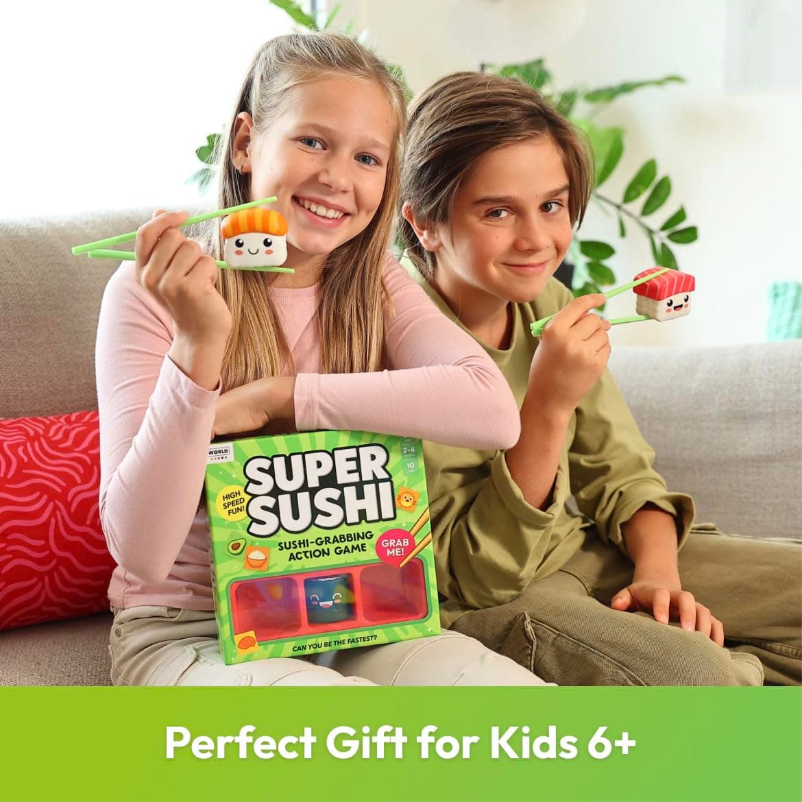 Super Sushi – Fun Family Board Game - Hilarious Party Matching Card Game for Kids, Teens & Adults thumbnail 8
