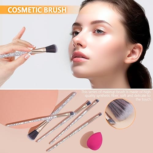 Professional Make up Kit,Makeup kit For Girls, Makeup Set For Women Eyeshadow Palettes, Lip Colors, Makeup brush set,Makeup bag (Pink) thumbnail 5