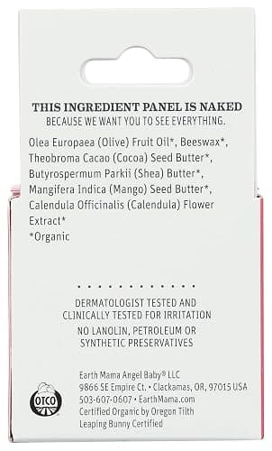 Earth Mama Organic Nipple Butter - 2 fl oz - Lanolin-Free Nipple Cream - Safe, Soothing Balm for Breastfeeding - Postpartum Essentials for Nursing thumbnail 2