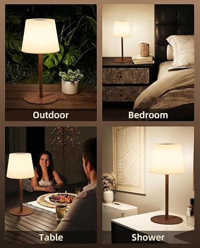 EZVALO Spa-Like Shower Lamp – IP65 Waterproof Bathroom Lamp, Rechargeable Cordless Mood Light, 3 Color Temps for Relaxing Bathroom & Bathtub Experience (1 Pack) thumbnail 6