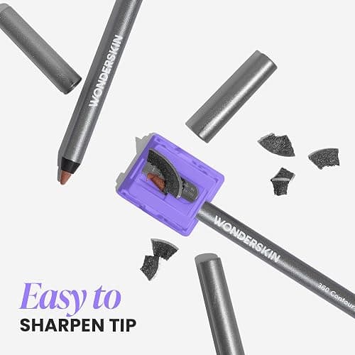 Wonderskin Lipliner Pencil - 360 Contour Lipliner, Long Lasting, Sharpenable Lip Pencil, Waterproof and Transfer-Proof Nude Lip Liner (Walnut) thumbnail 6