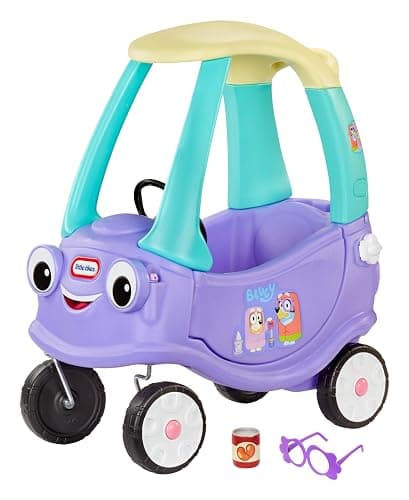 Little Tikes Bluey Grannies Car Coupe with 2 Accessories, Bluey Foot-to-Floor Ride-On, for Boys and Girls Ages 1.5-5 Years thumbnail 3