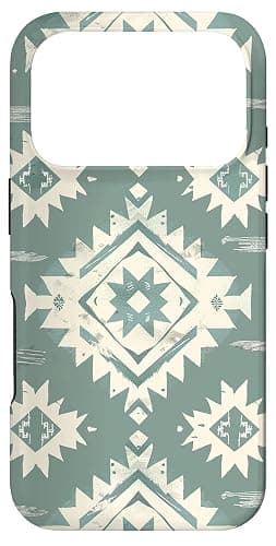 Aztec Pattern Western Boho Case for iPhone 17 Pro - Image 1