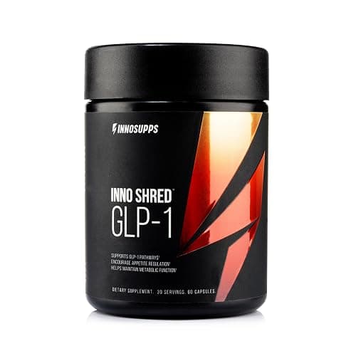 Inno Supps Inno Shred™ GLP-1 | Thermogenic Support + Appetite Support + Energy* | Berberine + Chromium | 60 Capsules. 30 Servings. - Image 1