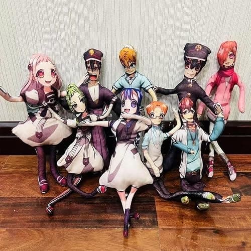 Yugi Amane Figures Plillow Twistable Figure Anime Yahiro Nene/Mitsuba Sosuke Twistable Mouse Trunk Soft Pillows Stuffed Cushion 28CM thumbnail 2