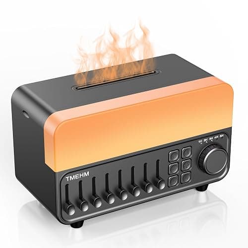 TMEHM 4-in-1 Sleep Sound Machine with White Noise & 8 Nature Sounds, Bluetooth Speaker, Night Light & Aroma Diffuser with Timer for Baby, Kids and Adults (Matte Black) - Image 1