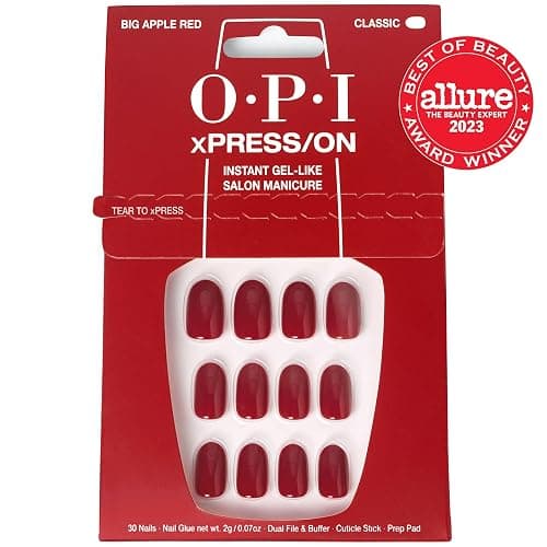 OPI xPRESS/ON Press on Nails | Short Round Classic, Long Almond & Coffin Shape Press-On Professional Nail Art Kit thumbnail 2