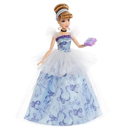 Mattel Disney Princess Cinderella Birthday Collectible Fashion Doll, Inspired by Disney Movie, Special Occasion Gifts for Kids & Collectors thumbnail 5