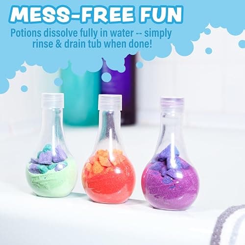 Tub Works® Kids Bath Bomb Potion™ Bath Toy, Variety 6 Pack | Nontoxic | Fizzes, Foams & Bubbles with an Eruption of Color | Interactive Bath Bombs | Fun Science Toddler Bath Toys thumbnail 6