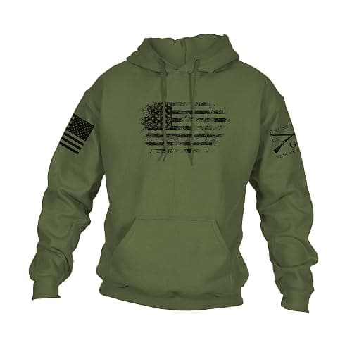 Grunt Style Vintage American Hoodie - Image 1
