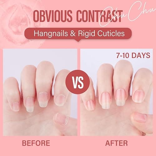 CHUCHU Vegan Cuticle Oil for Nail: Rose Scent Natural Vitamin B & E Nail Oil - Hydrates Moisturizes Repairs for Nails Damage Dry Cuticle 0.51 Fl Oz thumbnail 4