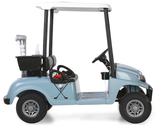 Dynacraft 24V Unisex Kids Golf Cart, 2- Seater Ride-On with Play Accessories and Parent Remote Control, Perfect for Toddlers and Kids Aged 3 Years and Above, Safe and Fun thumbnail 7
