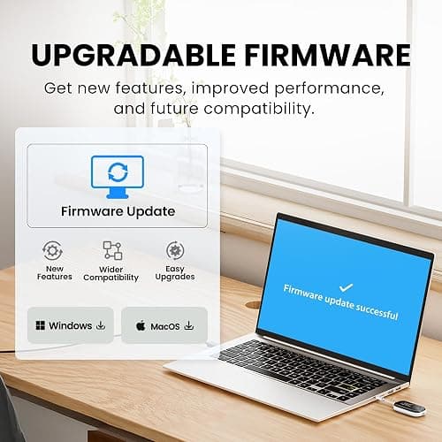 Avantree Voyager Airplane Bluetooth Adapter with OLED Display | Easy Pairing for AirPods, Bose & Bluetooth Headphones, aptX Adaptive & Auracast Audio Transmitter for Flights & Travel thumbnail 8