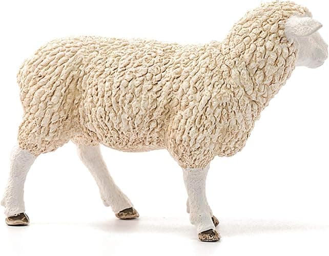 Schleich Farm World, Realistic Farm Animal Toys for Kids and Toddlers, Sheep Toy Figurine, Ages 3+ thumbnail 8