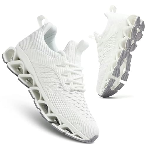 Wrezatro Women's Slip on Walking Running Shoes Blade Tennis Casual Fashion Sneakers Comfort Non Slip Work Sport Athletic Trainer thumbnail 7