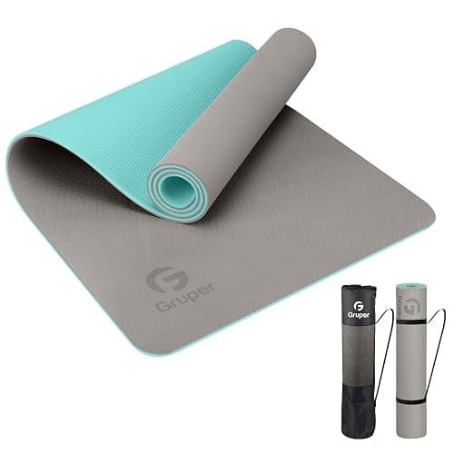 Yoga Mat Non Slip, Eco Friendly Fitness Exercise Mat with Carrying Strap,Pro Yoga Mats for Women,Workout Mats for Home, Pilates and Floor Exercises - Image 1