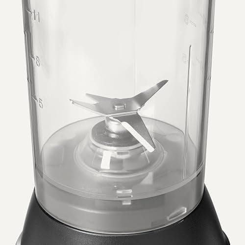 Amazon Basics Portable Blender for Smoothies and Shakes with 250W Power,15 Oz BPA Free Travel Cup and Lid, Black thumbnail 5