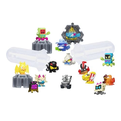 MrBeast Lab Swarms Series 3, Hyper Fusion Series, 14 Pack Collectible Micro Beasts, 14 Collectible Stickers & 4 Fusion Caps to Build Out Your Own MrBeast Lab - Milk Bones thumbnail 5