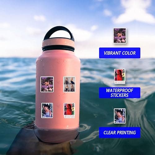 120Pcs Ariana or Grande Stickers Fashion Music Merch Waterproof Vinyl for Scrapbook Journaling Water Bottle Laptop Luggage Phone thumbnail 3