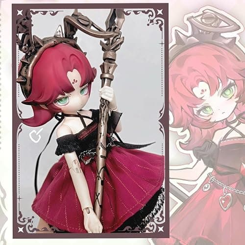 CALEMBOU BJD Blind Box, 1/8 Cute Lunar Lore Series Ball Jointed Blind Box, 8 Inches Dress up Doll with Joints, Collectable Action Figure for Birthday Gifts thumbnail 6