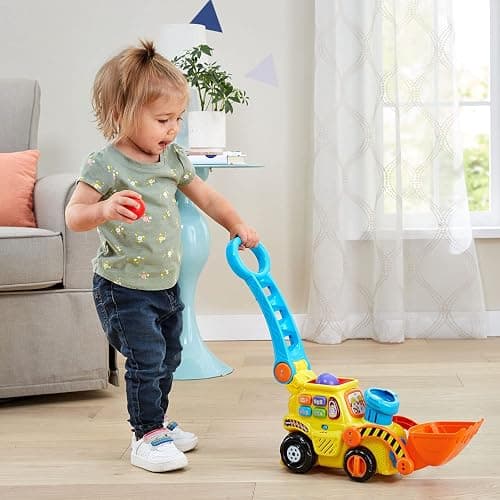 VTech Pop-a-Balls Push & Pop Bulldozer - English Version thumbnail 10