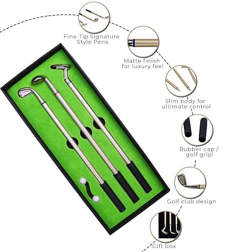 Golf Pen Desktop Games - Funny Gifts for Golfers, Coworkers, Boss - Stocking Stuffers thumbnail 3