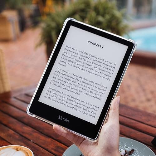 CoBak Clear Case for All-New Kindle Paperwhite 11th Gen 2021 & Signature Edition(6.8") - Lightweight, Scratch-Proof Silicone Back Cover, Clear thumbnail 8