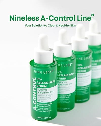 Nineless 10% Azelaic Acid Serum with Snail Mucin & Centella - Redness Relief & Dark Spot Corrector for Face - Potent Soothing Formula for Acne-Prone Skin - K-Beauty Skin Care, 1.01 fl.oz thumbnail 7