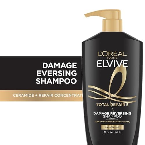 L'Oreal Paris Elvive Total Repair 5 Repairing Shampoo and Conditioner for Damaged Hair, 28 Ounce (Set of 2)(Packaging May Vary) thumbnail 2