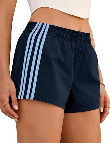 Plameil Womens Shorts Sweat Track Athletic Low Rise Micro Y2k UPF 50+ Shorts thumbnail 2